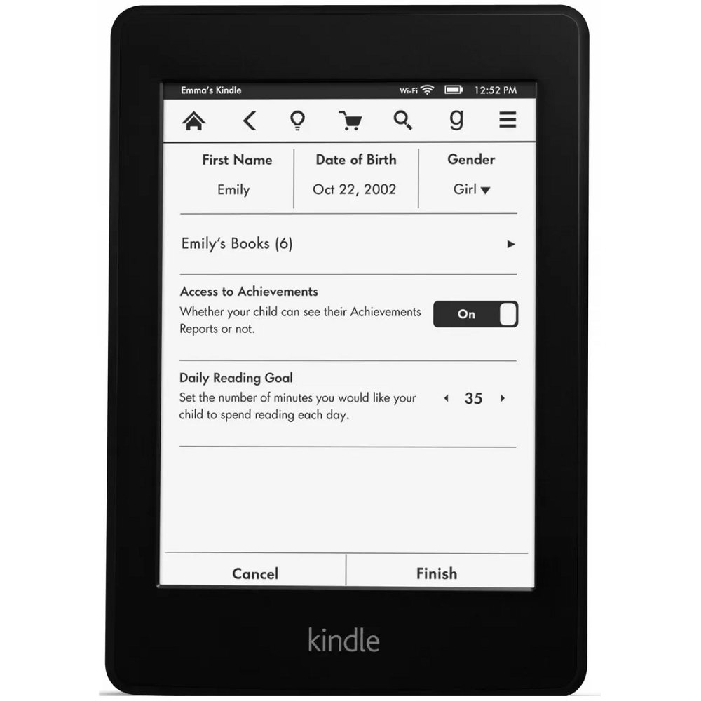 EREADER KINDLE VOYAGE 6″ 4GB Tecnostore